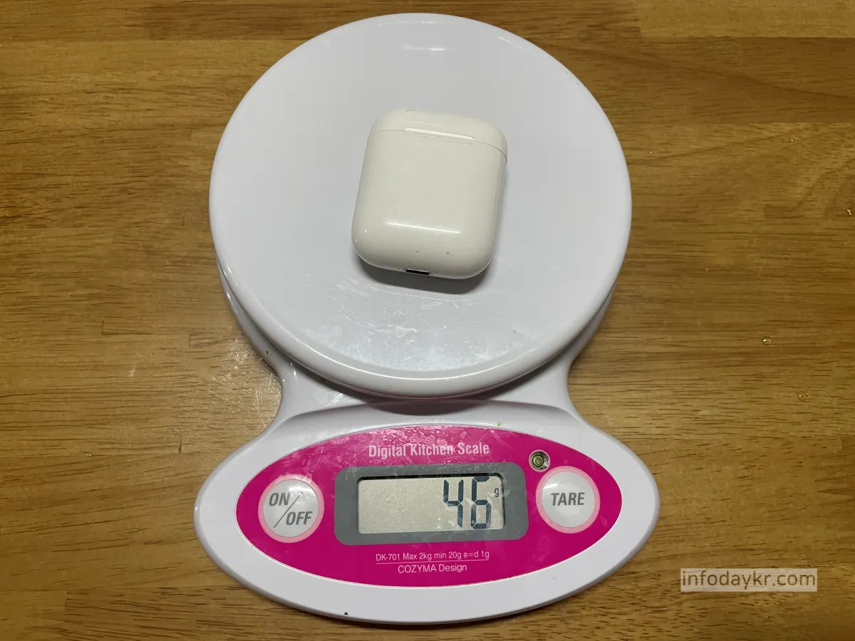 에어팟-2세대-무게