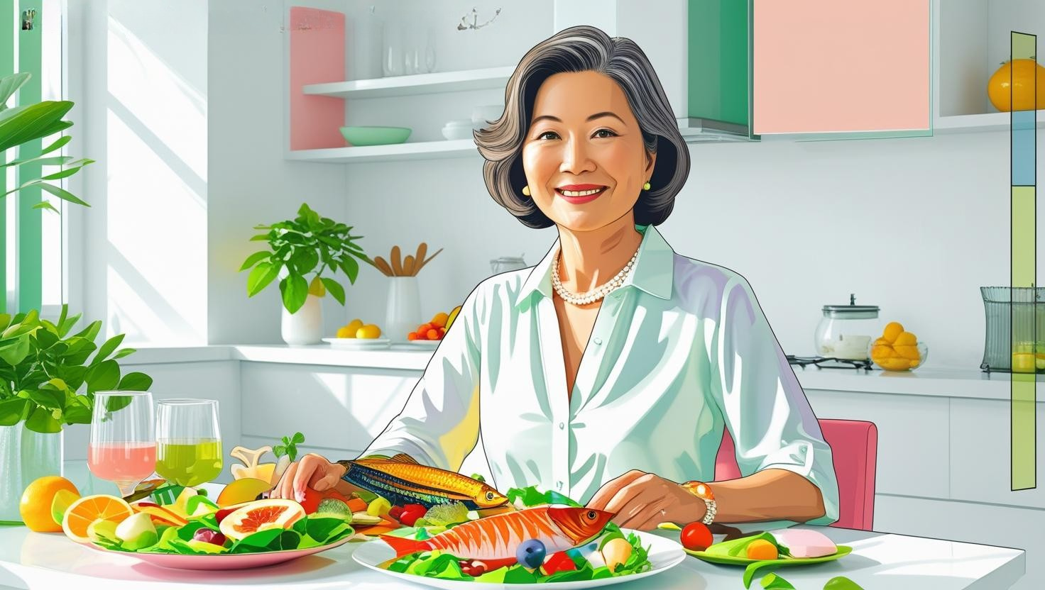 50대 중년 여성을 위한 여름 다이어트