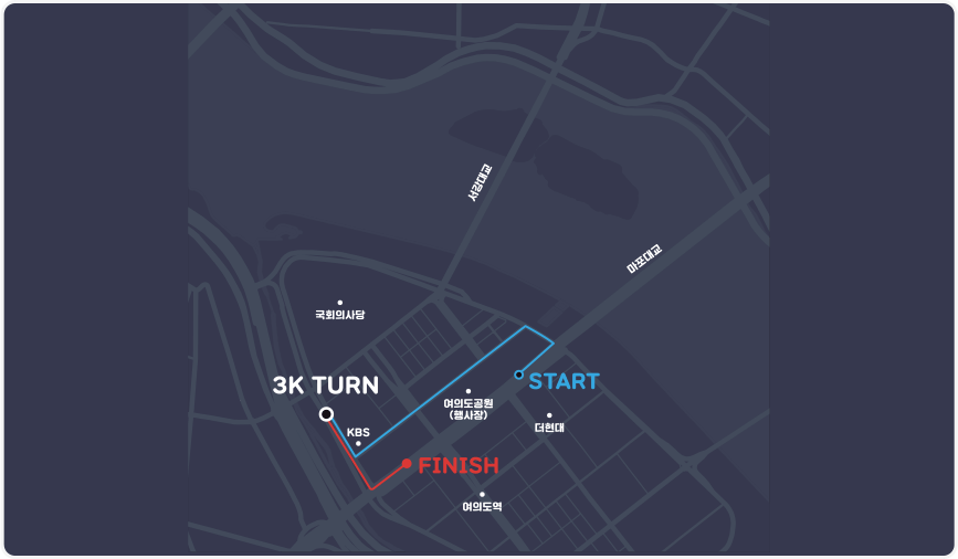  디즈니런 서울 코스 안내