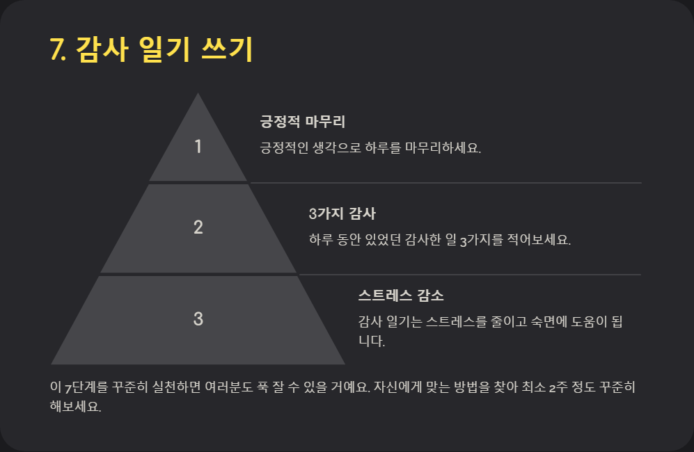 수면 루틴 만들기, 숙면을 위한 단계별 가이드