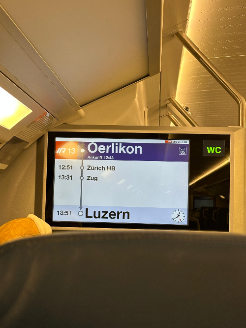 루체른 도착역