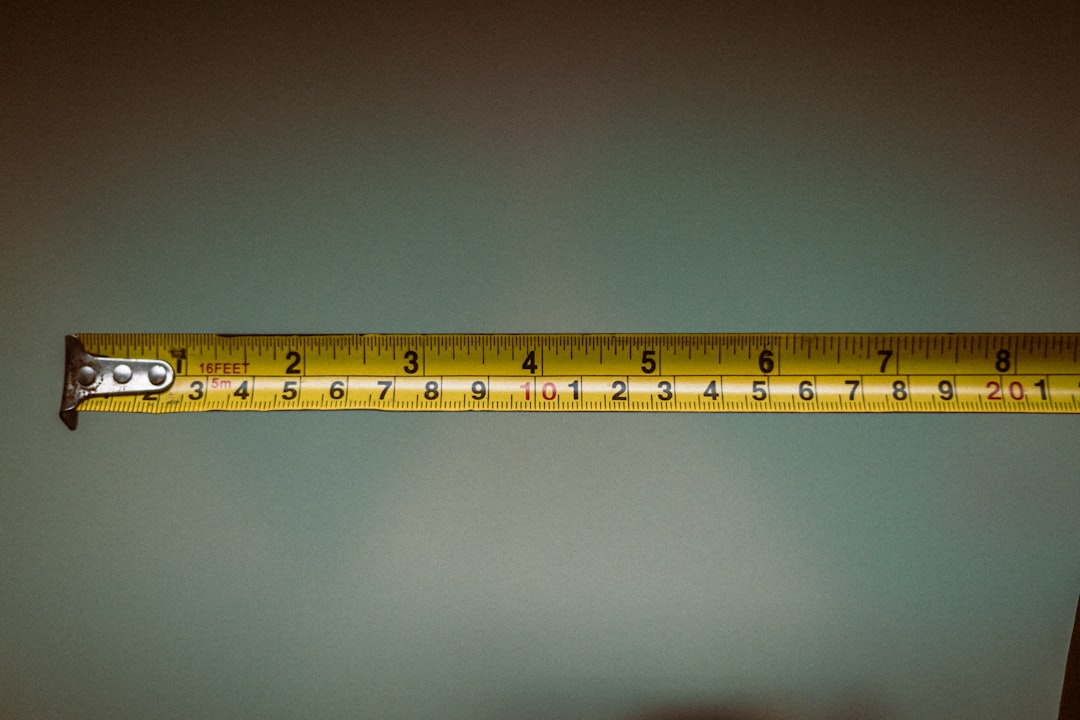 Tape measure.