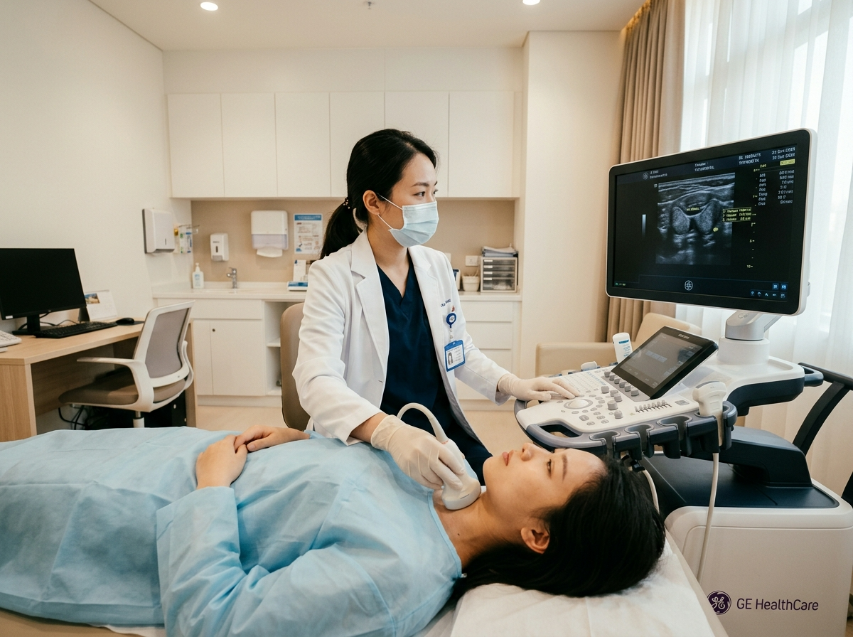 갑상선암 초음파 검사 조기 발견