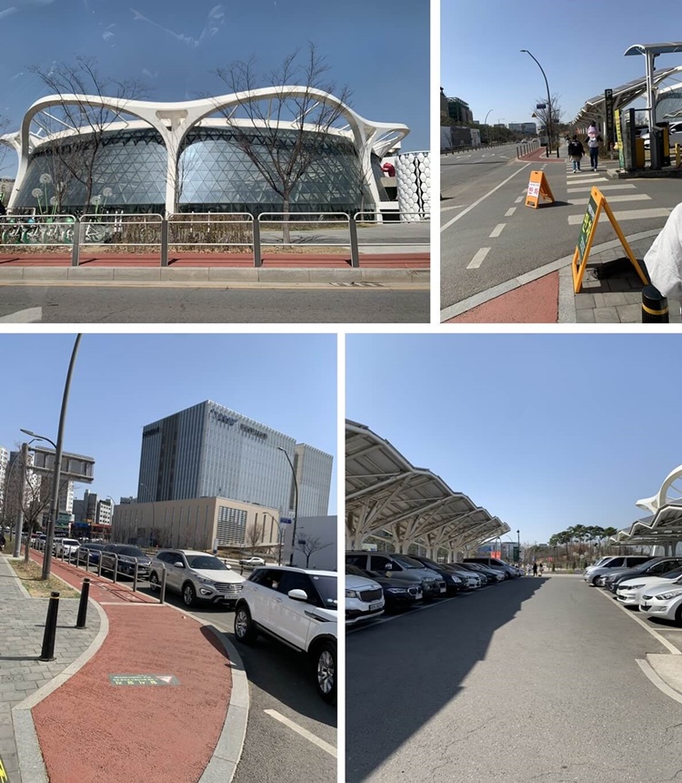 서울 식물원 건물 및 주차장 만차 안내판