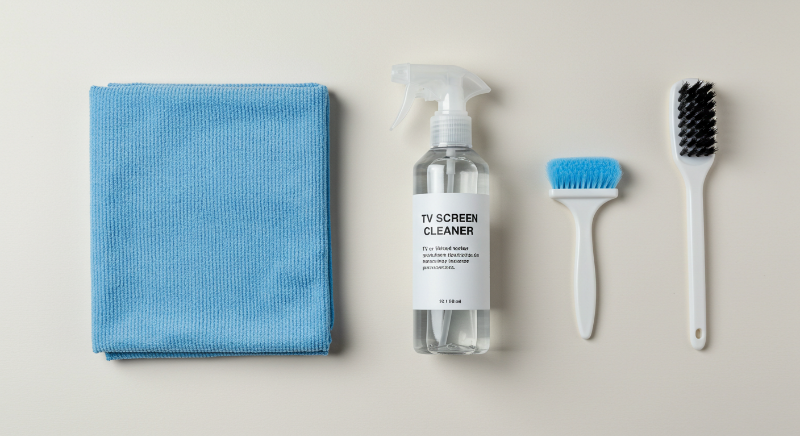 TV 화면 청소&amp;#44; 어떤 준비물이 필요할까
