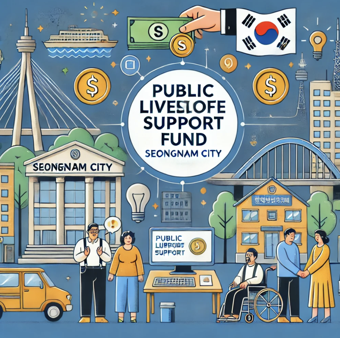 성남시 민생지원금 관련의 사진