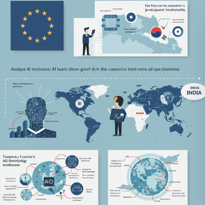 글로벌 ai 활용 비교