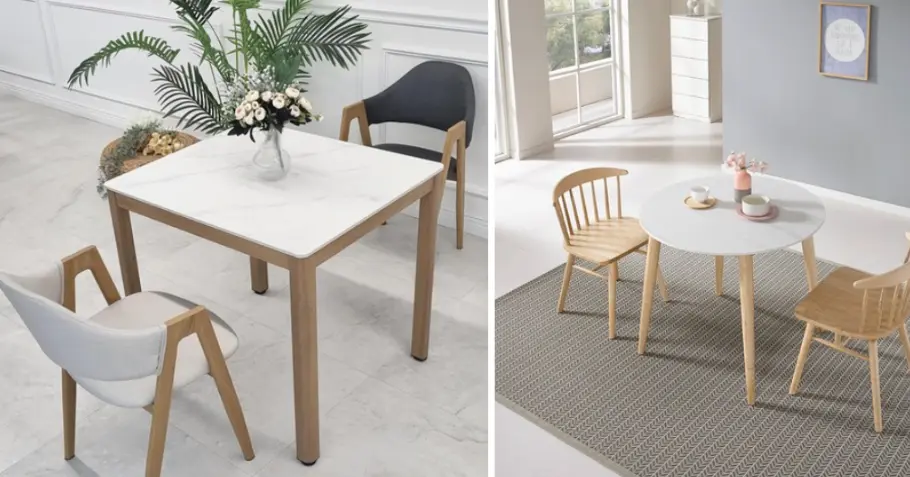 2인용 식탁 종류와 장단점 총정리