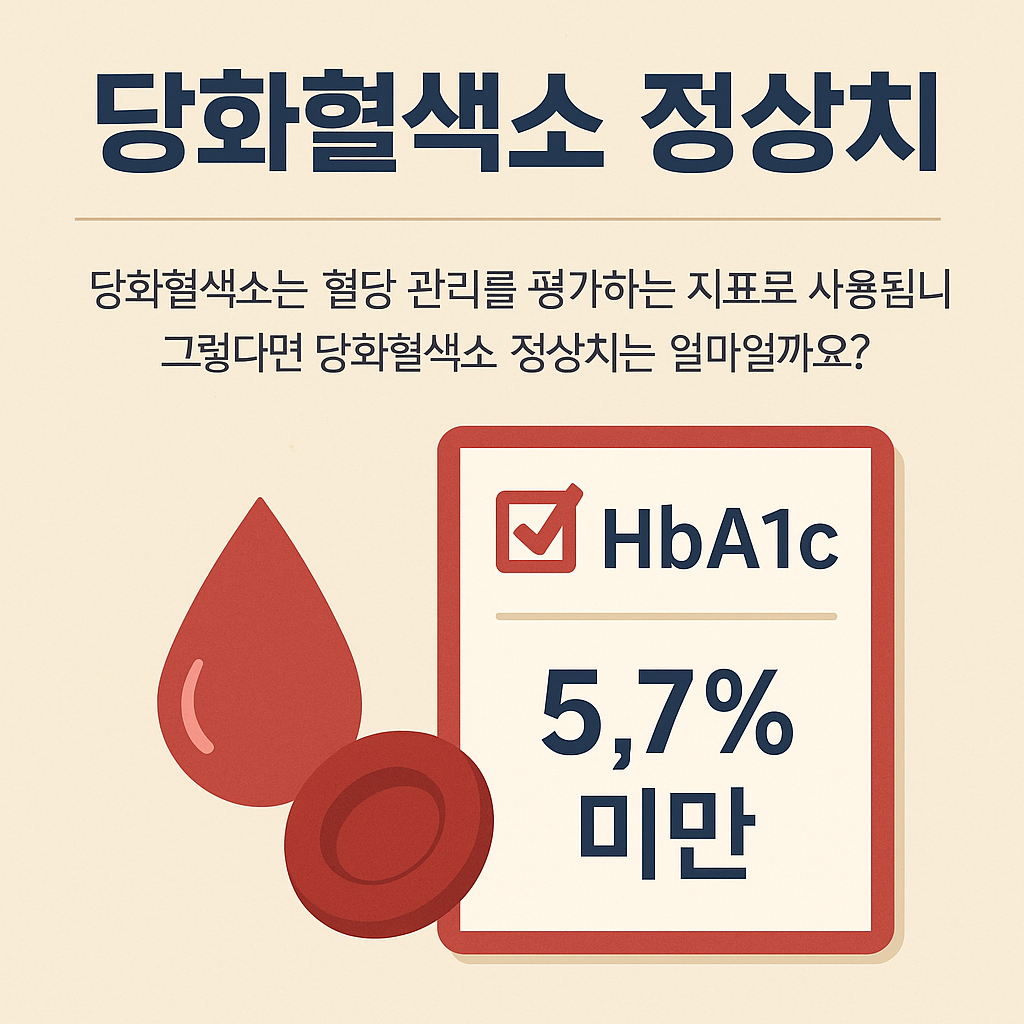 당화혈색소 정상치