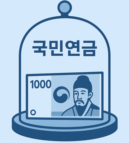 국민연금을 표현한 이미지