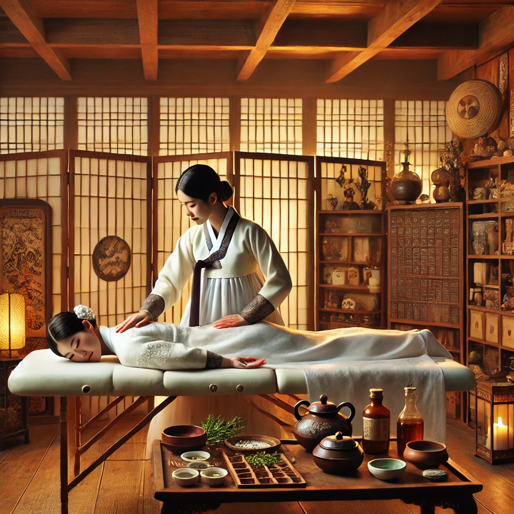 한국 전통 경락 마사지