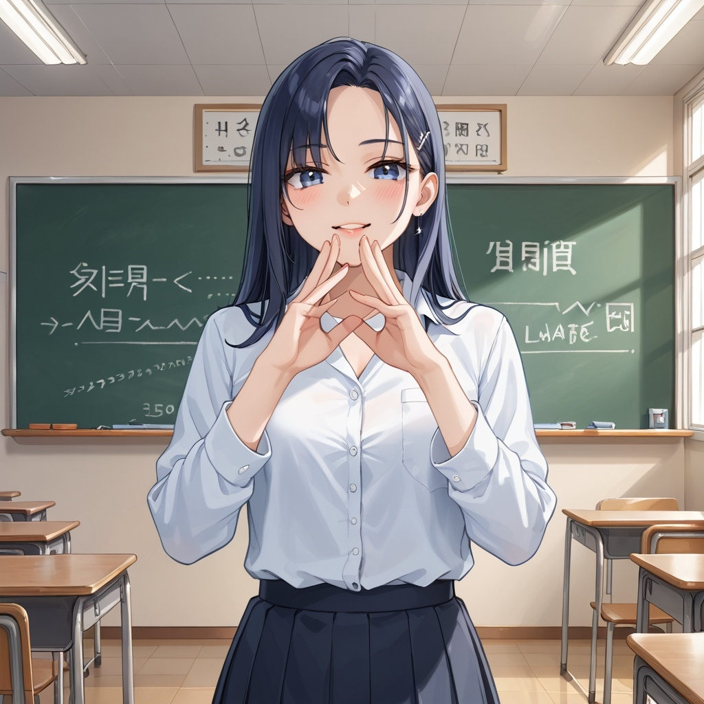 당당한 소녀
