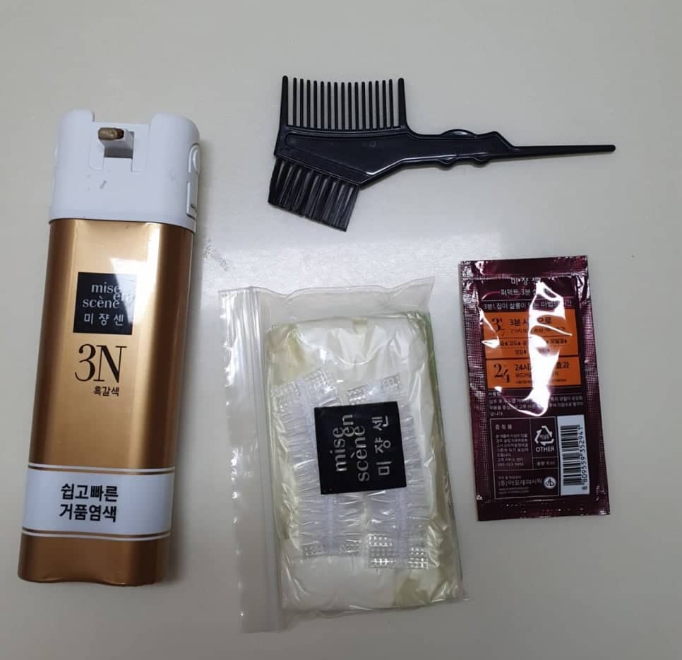 미장센 셀프 염색