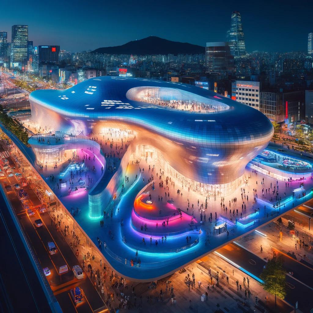 동대문 디자인 플라자 (DDP) 야경