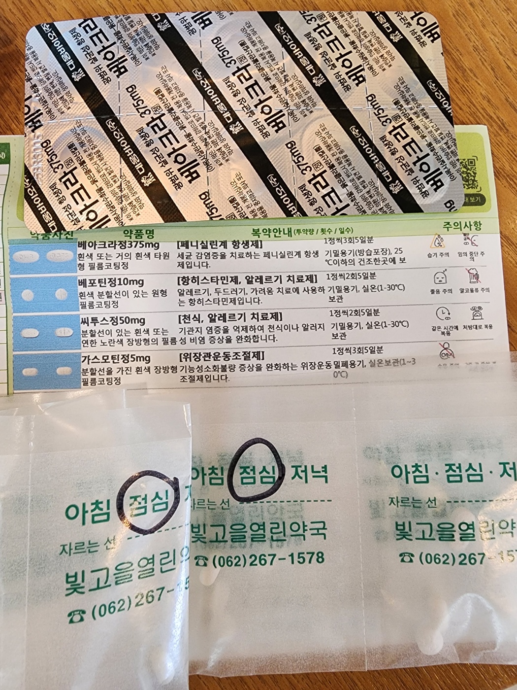 외이도염 처방약