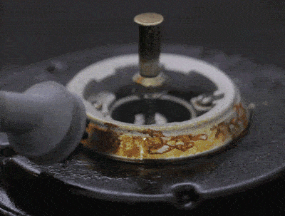 가스레인지-스팀청소