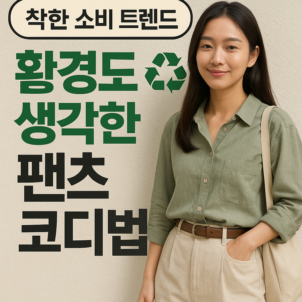 환경도 생각한 팬츠 코디법