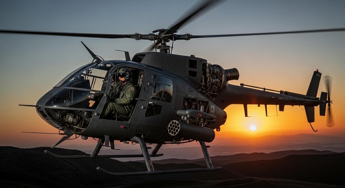 MH-6 리틀버드 헬리콥터