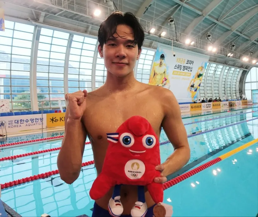 김민섭 접영 기록