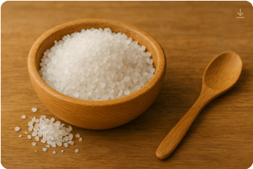 천일염 효능과 소금물 만들기 재료