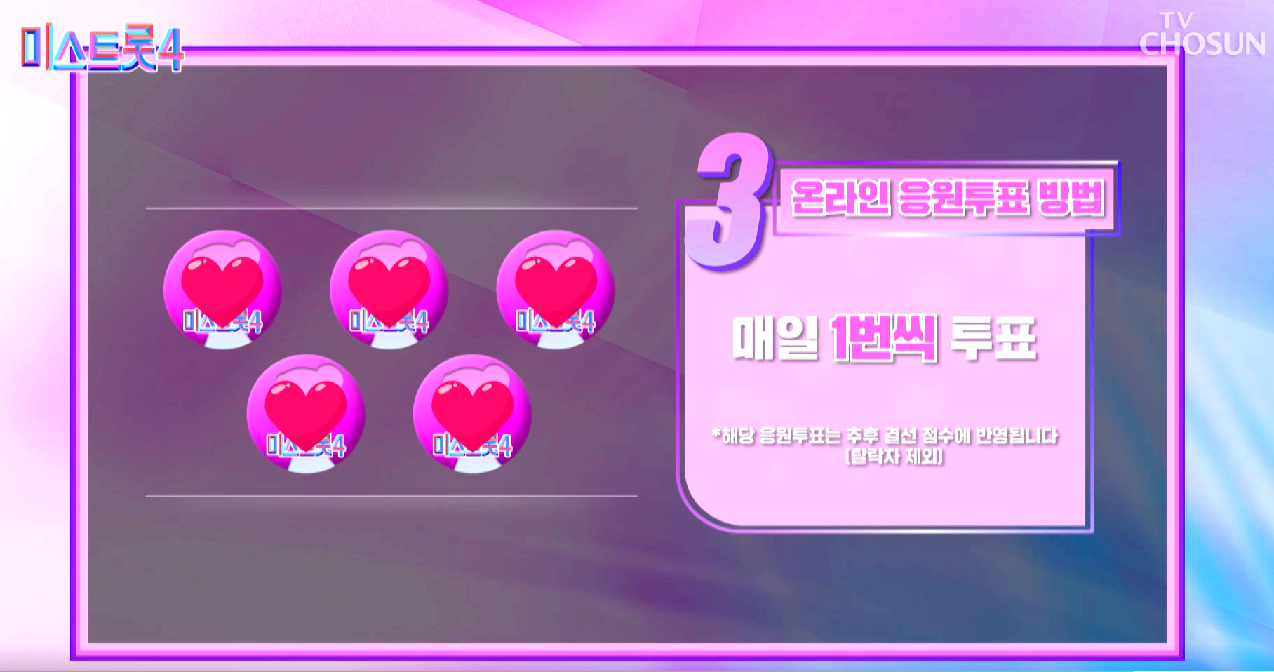 미스트롯 4 대국민 응원투표