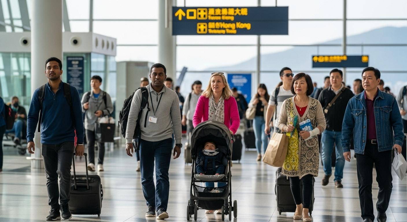 홍콩 경유 환승하는법