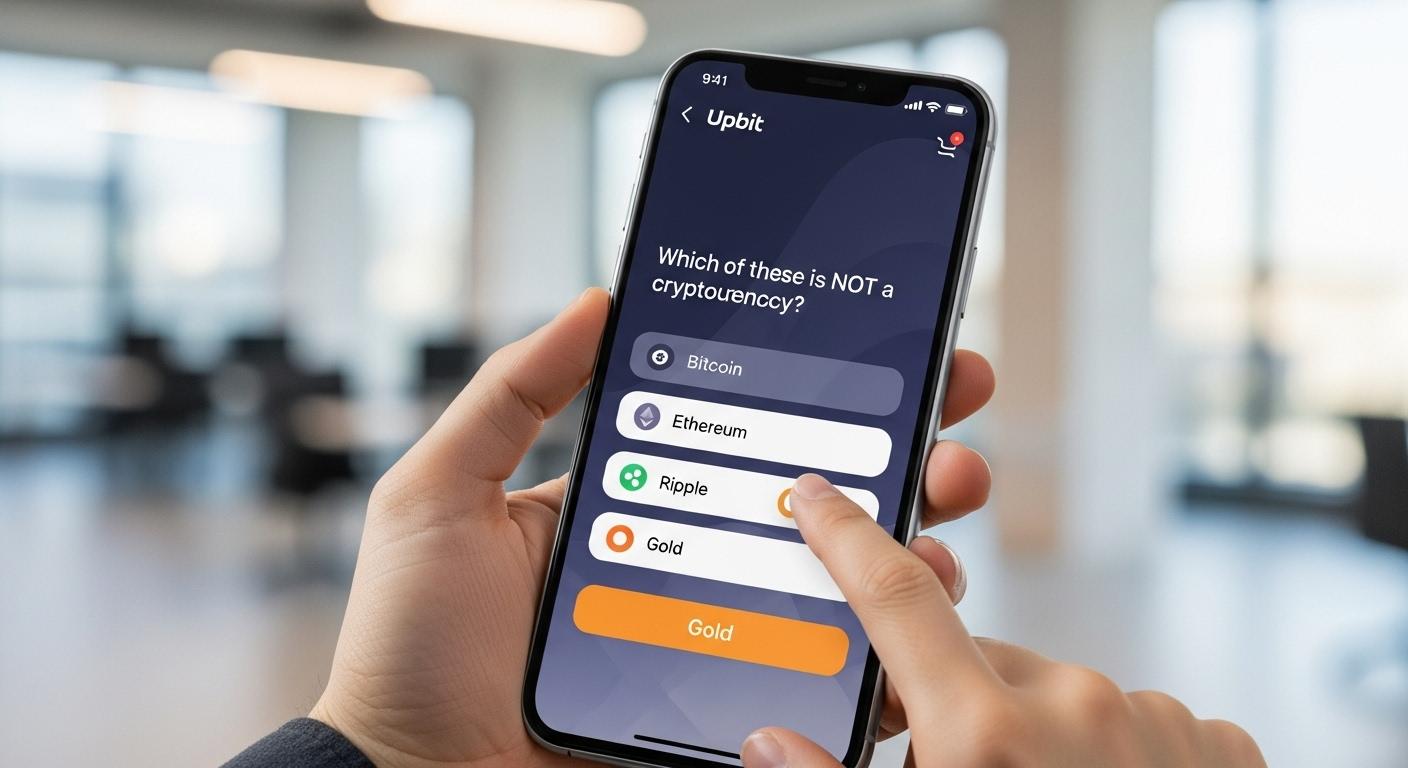 업비트 퀴즈