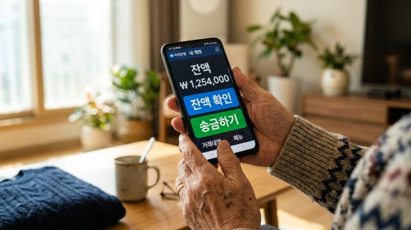 은행 앱 간편 모드 설정하고 금융 사고 예방하기