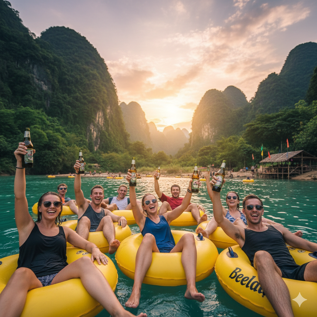 저렴한 비용으로 액티비티를 즐길수 있는 라오스 여행