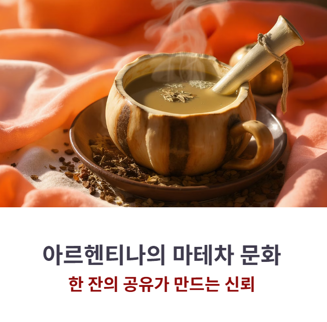 아르헨티나의 마테차 문화, 한 잔의 공유가 만들어내는 신뢰