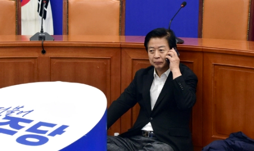 노웅래 당대표실 점거 단식 이유와 이재명 반응