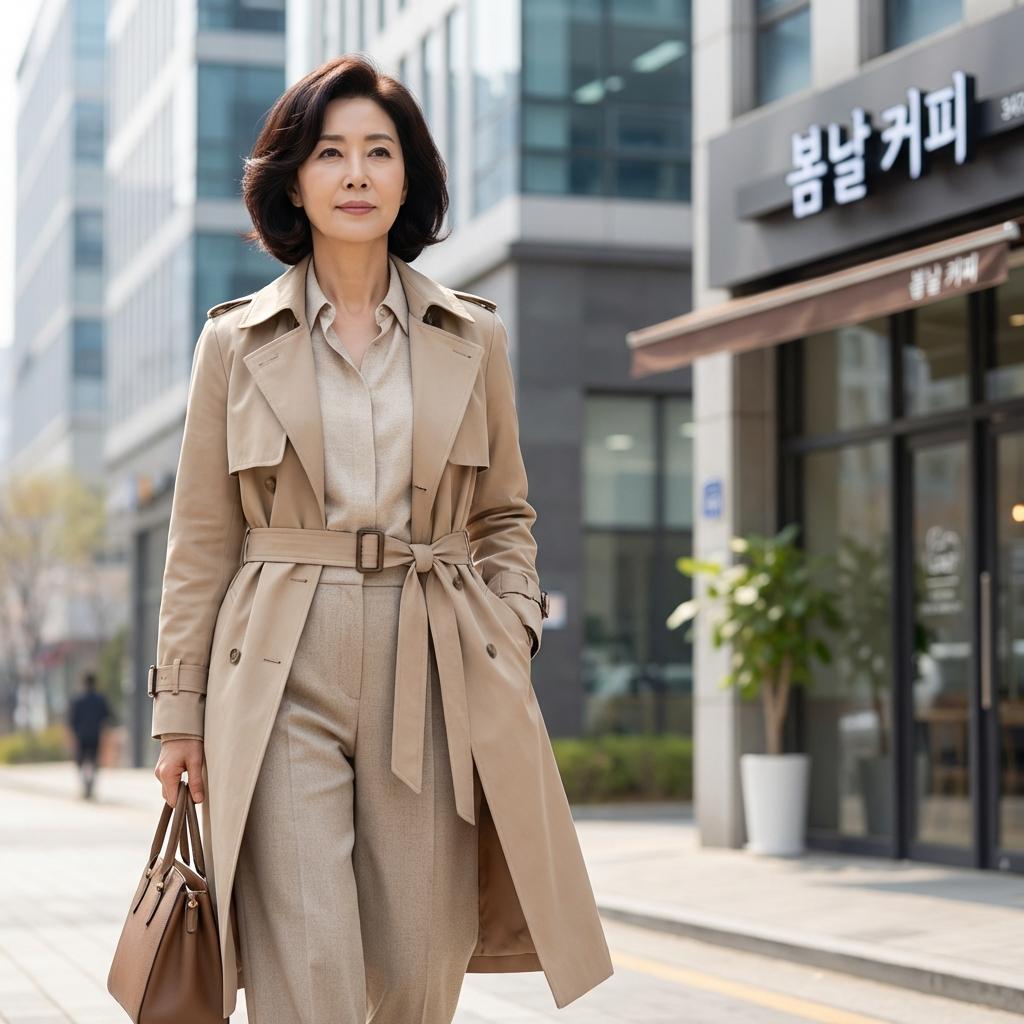 샤트렌 3월 신상 트렌치코트 사이즈 선택 팁