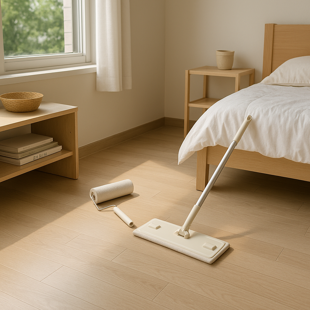 자취생 여름철 바닥 청소 루틴 사진