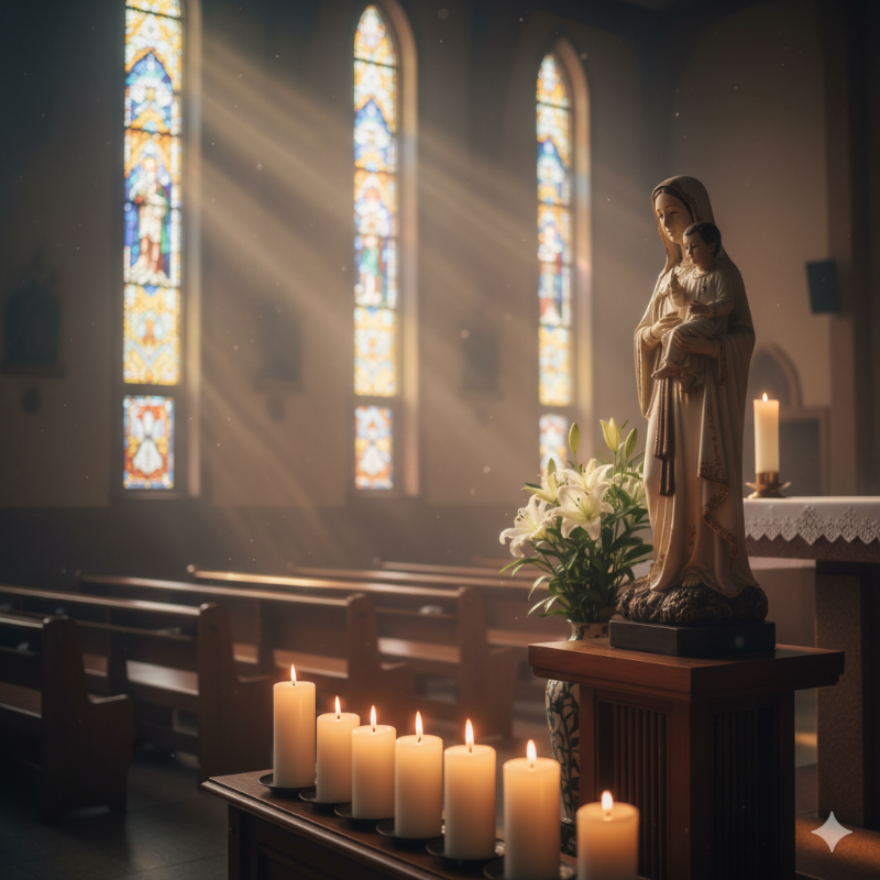 11월 1일부터 8일까지는 성당을 방문하고 정해진 조건을 채우면, 세상을 떠난 영혼들을 위해 전대사(全大赦)를 받을 수 있습니다.