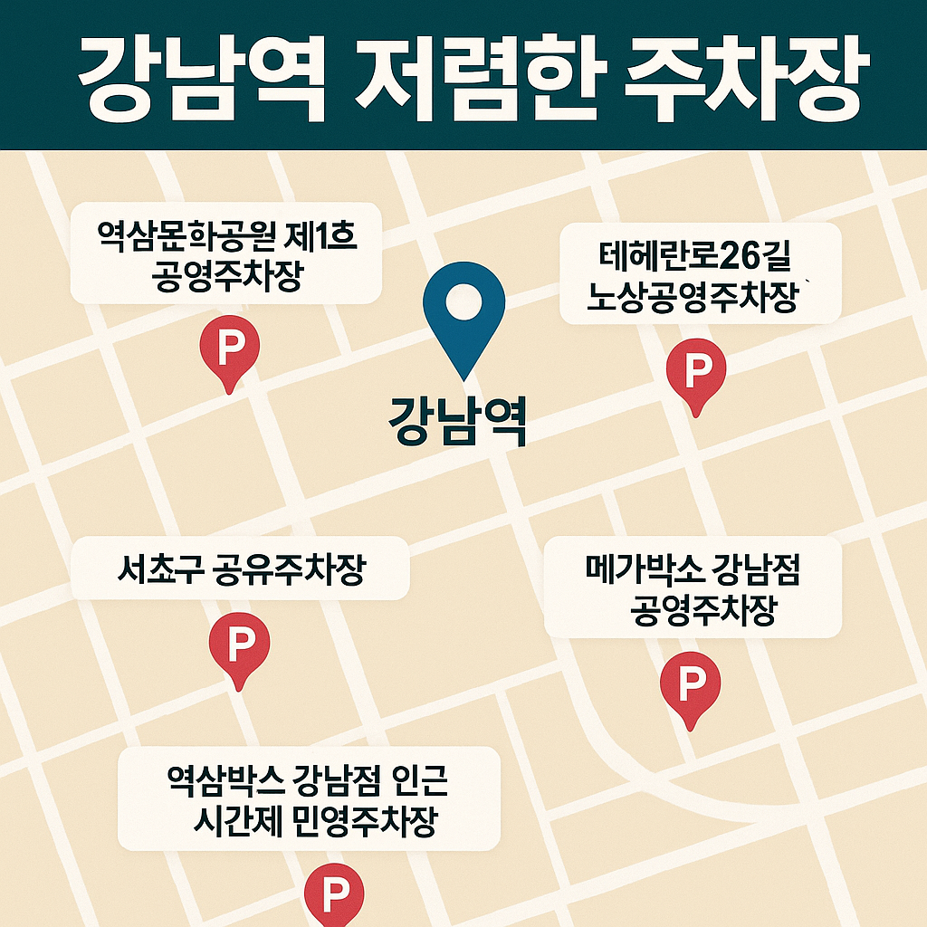 강남역 주차장