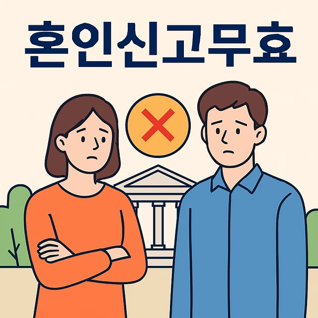 혼인신고무효