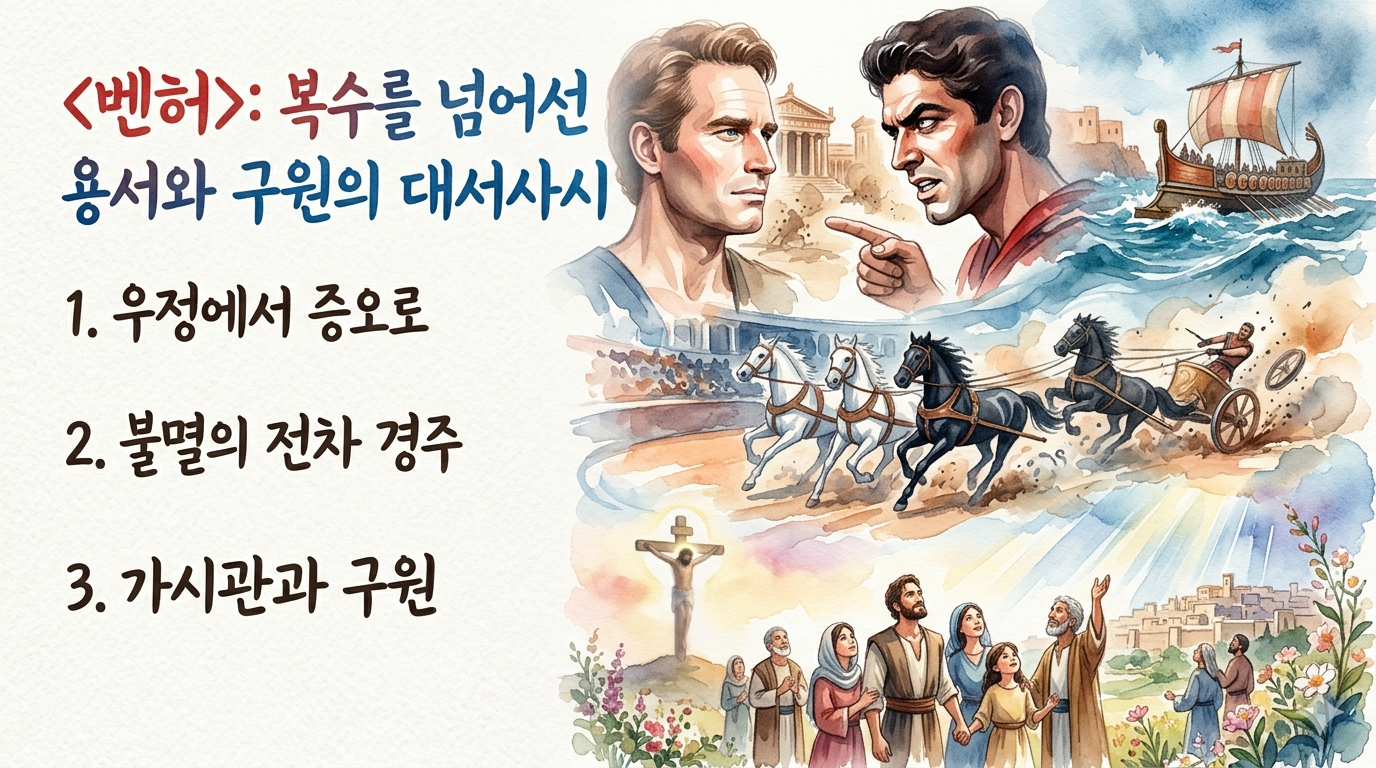 원수를 죽이고 싶었던 남자가 예수를 만난 날, 그의 삶이 완전히 바뀌었다