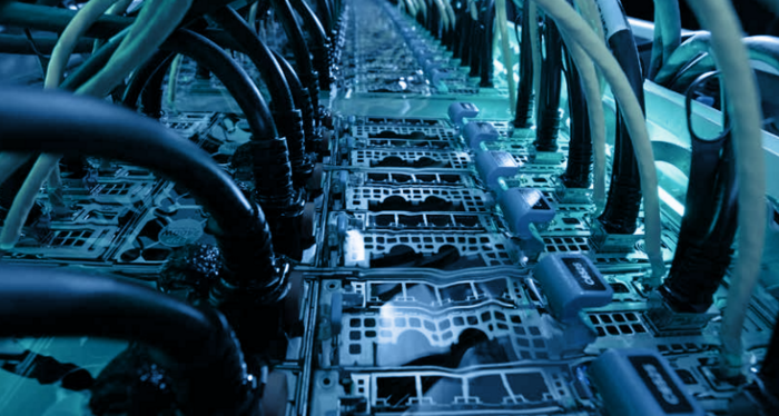 액침냉각 방식이 적용된 서버