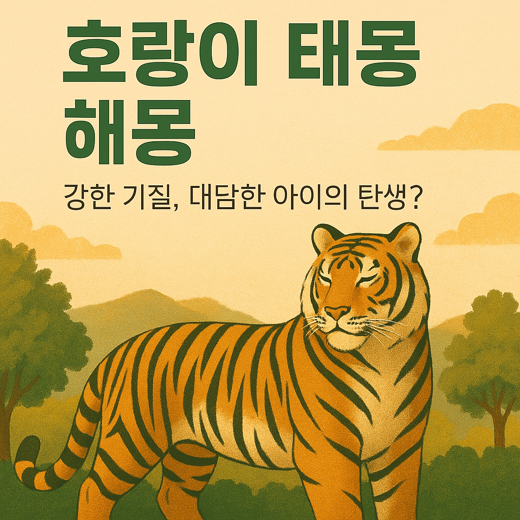호랑이 태몽