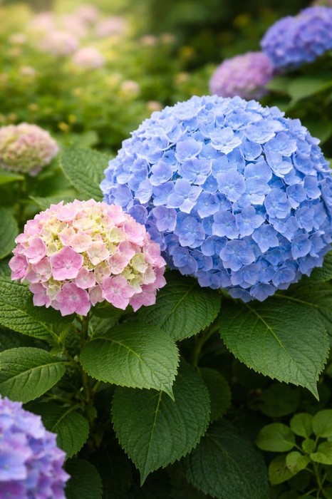 수국꽃사이즈