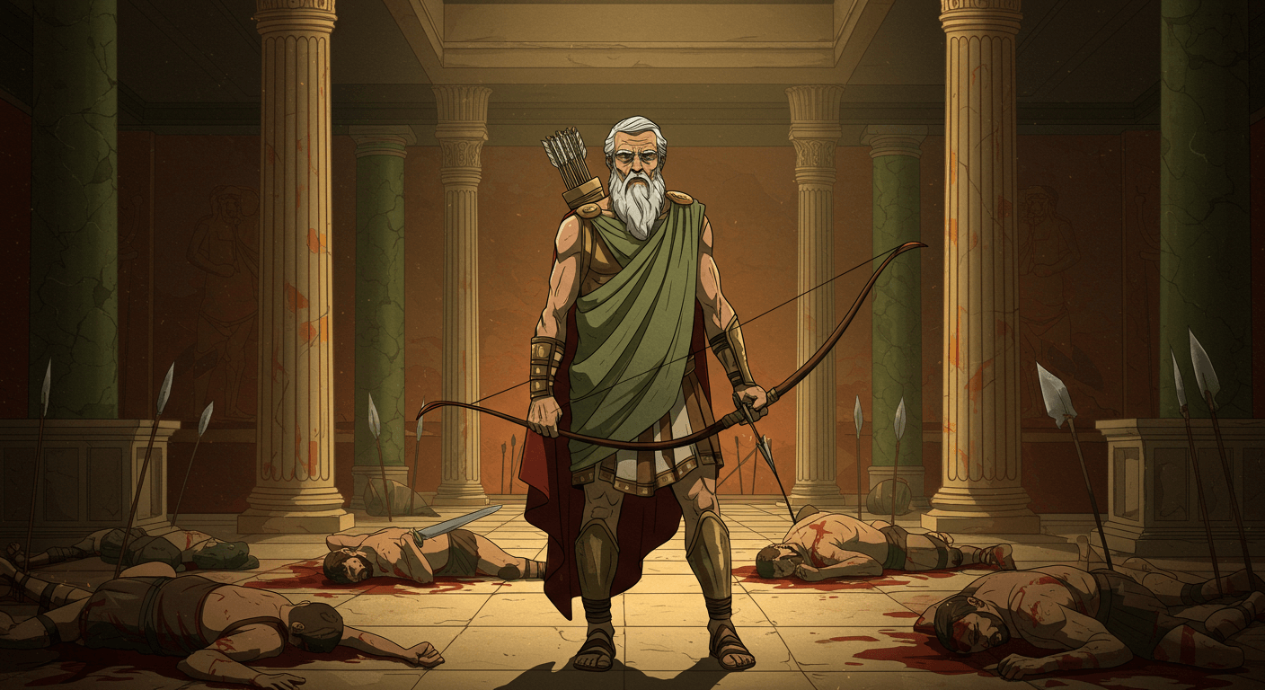 오디세우스의 복수 논리 분석 (배신, 책임, 응징) 관련 사진