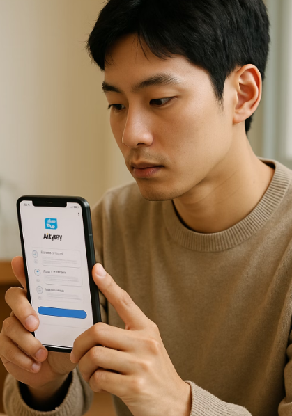 알리페이 가입방법 바로 가기 4
