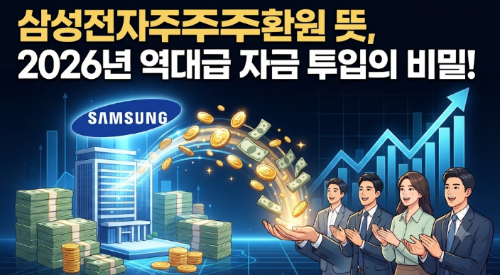 삼성전자주주환원뜻의