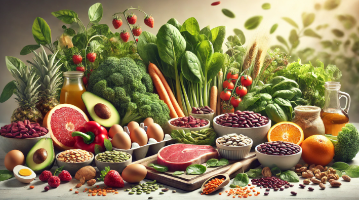 빈혈 예방에 좋은 음식 그림