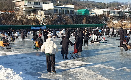 포천 백운계곡 동장군축제