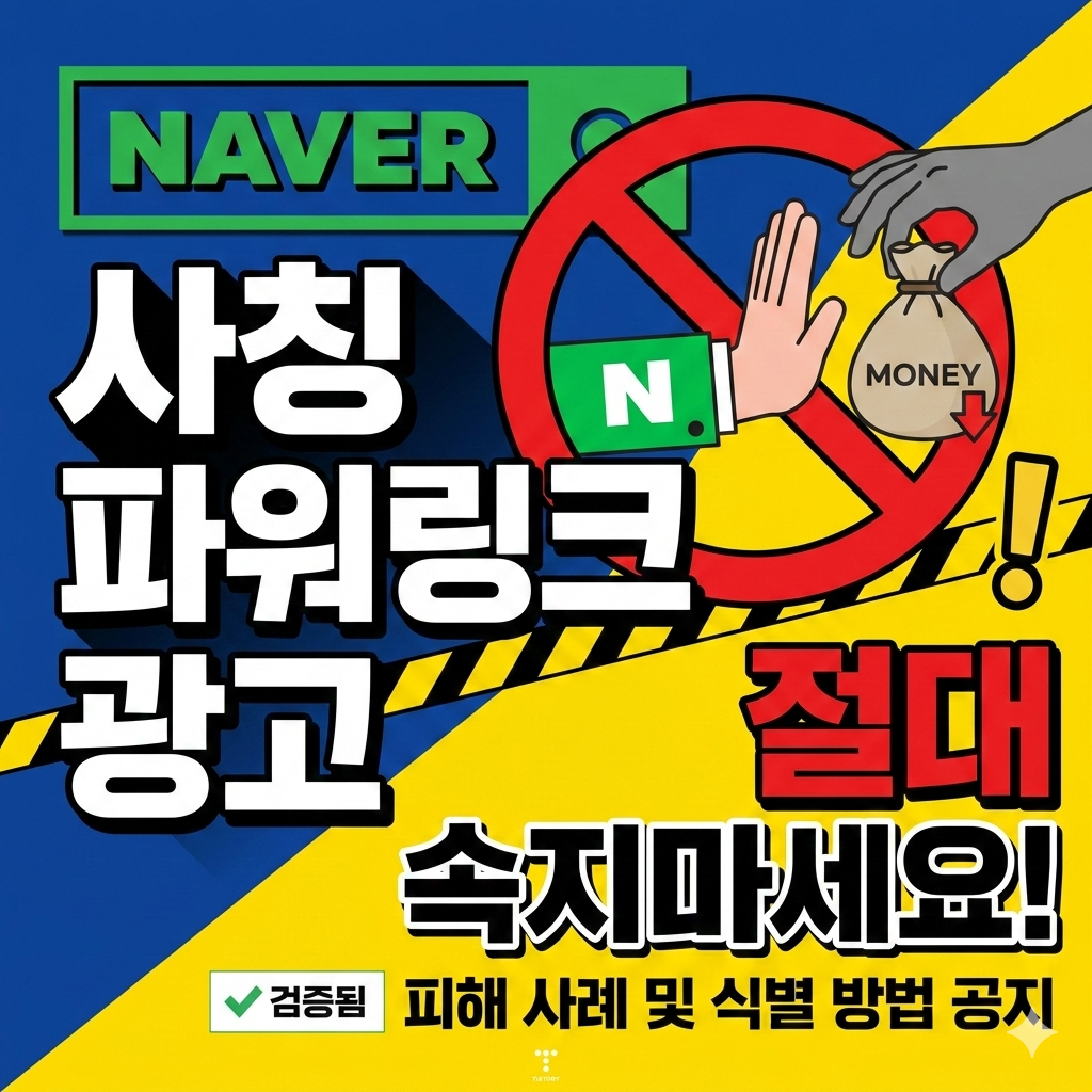네이버 사칭 파워링크 광고