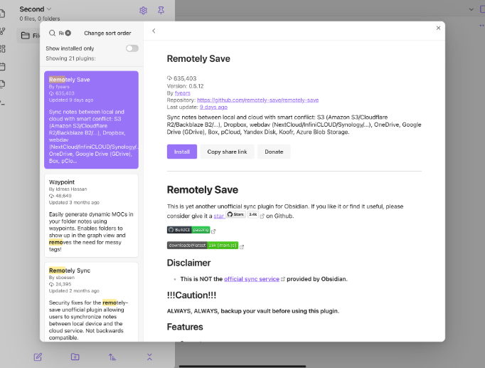 옵시디언 사용법 ❘ 아이패드와 pc 원드라이브 실시간 동기화 노트 관리하기
