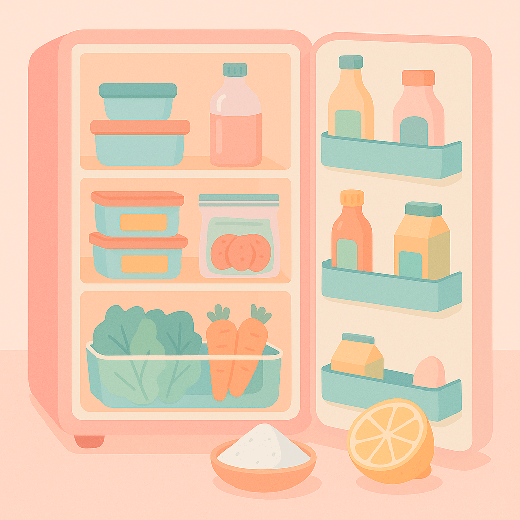 냉장고 정리 꿀팁