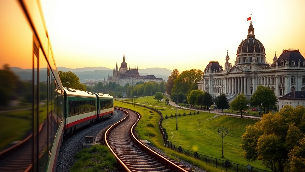 동유럽 황금 삼각 기차 여행