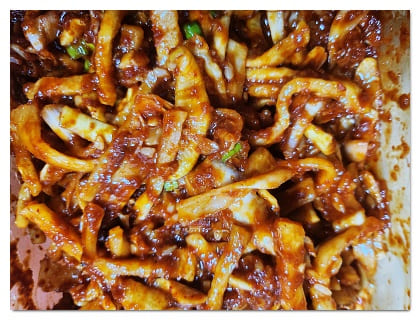 무말랭이무침32